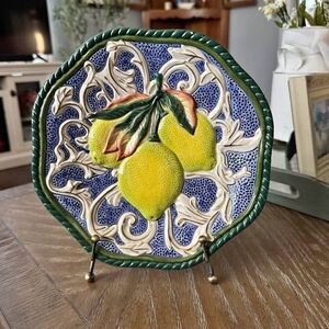 Vintage‎ lemon plate